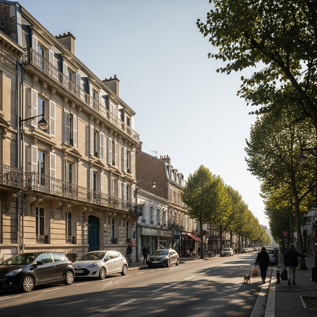 Façade d’un bien immobilier à vendre situé avenue de la Marne à Chelles
