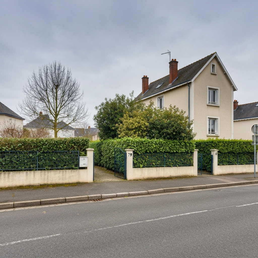 Vue de l'Avenue Maréchal Joffre à Chelles pour estimation immobilière