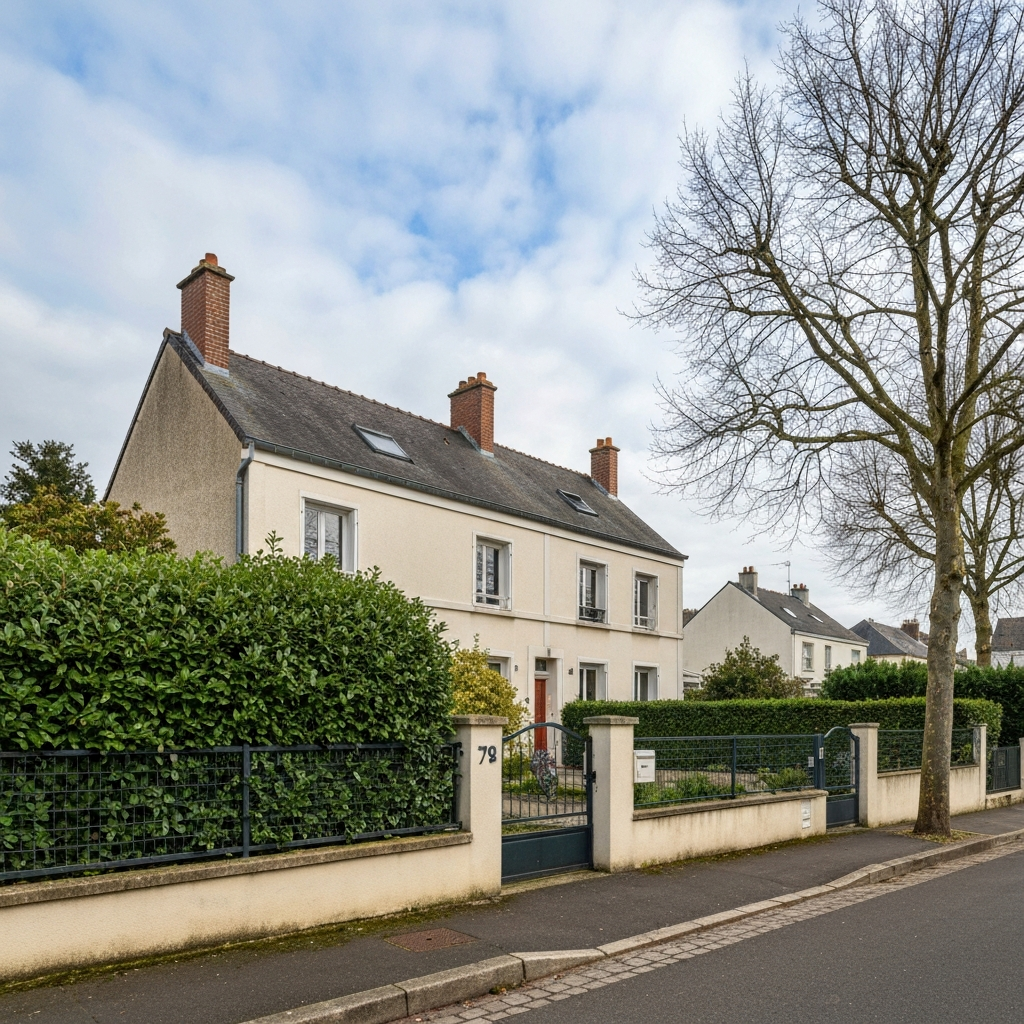 Vue de l'Avenue Volta à Chelles pour une estimation immobilière