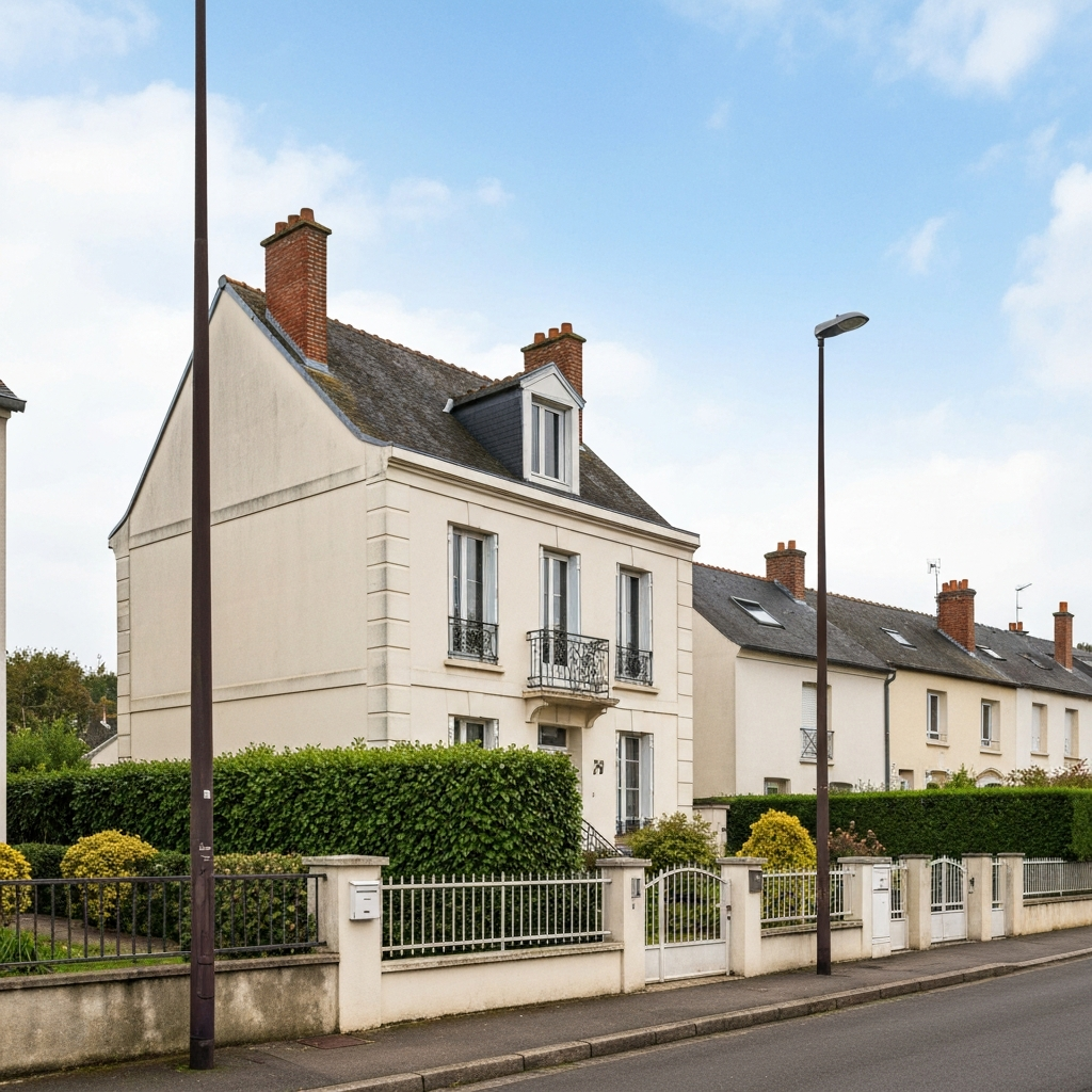 Vue d'un appartement à estimer situé rue de la Liberté à Chelles