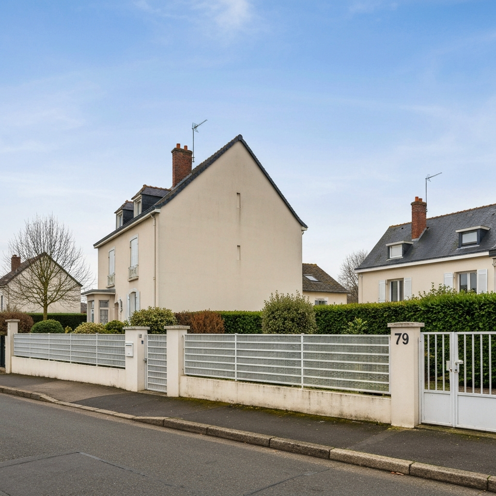Vue de la Rue des Frênes à Chelles pour une estimation immobilière