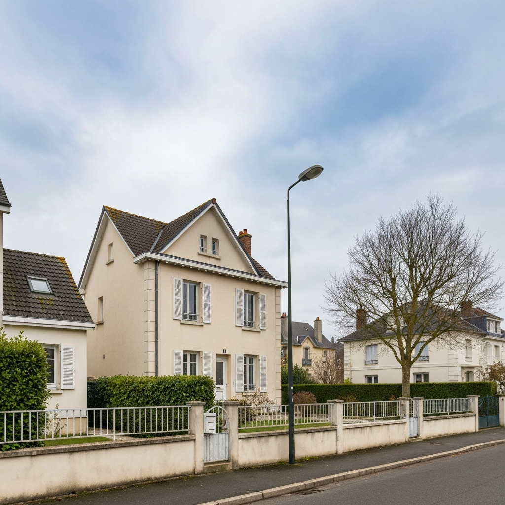 Graphique des prix du mètre carré dans la rue des Acacias à Chelles